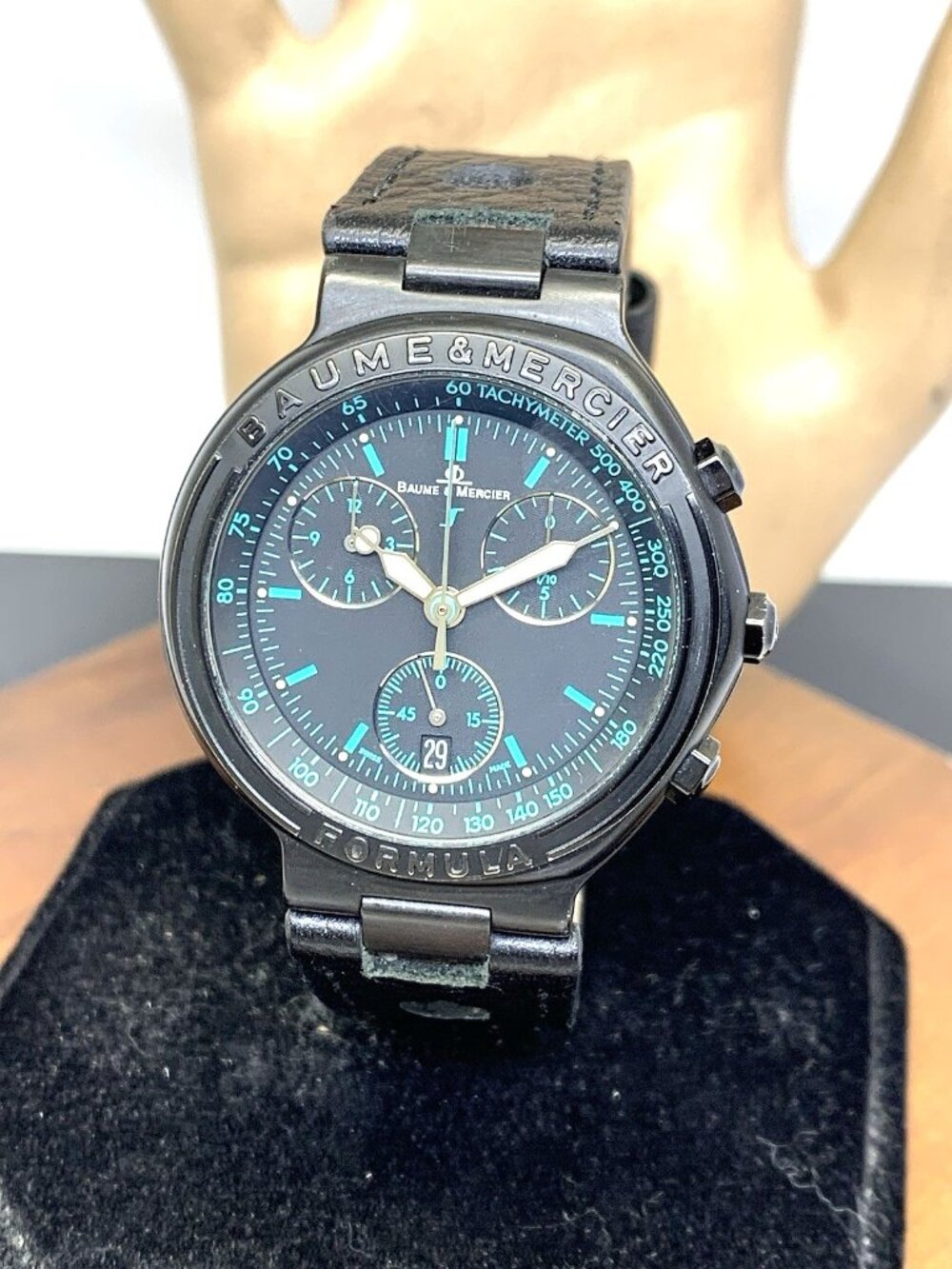 Baume & Mercier Men's Watch MV04O09 Formula S Swiss Quartz Chronograph 40mm